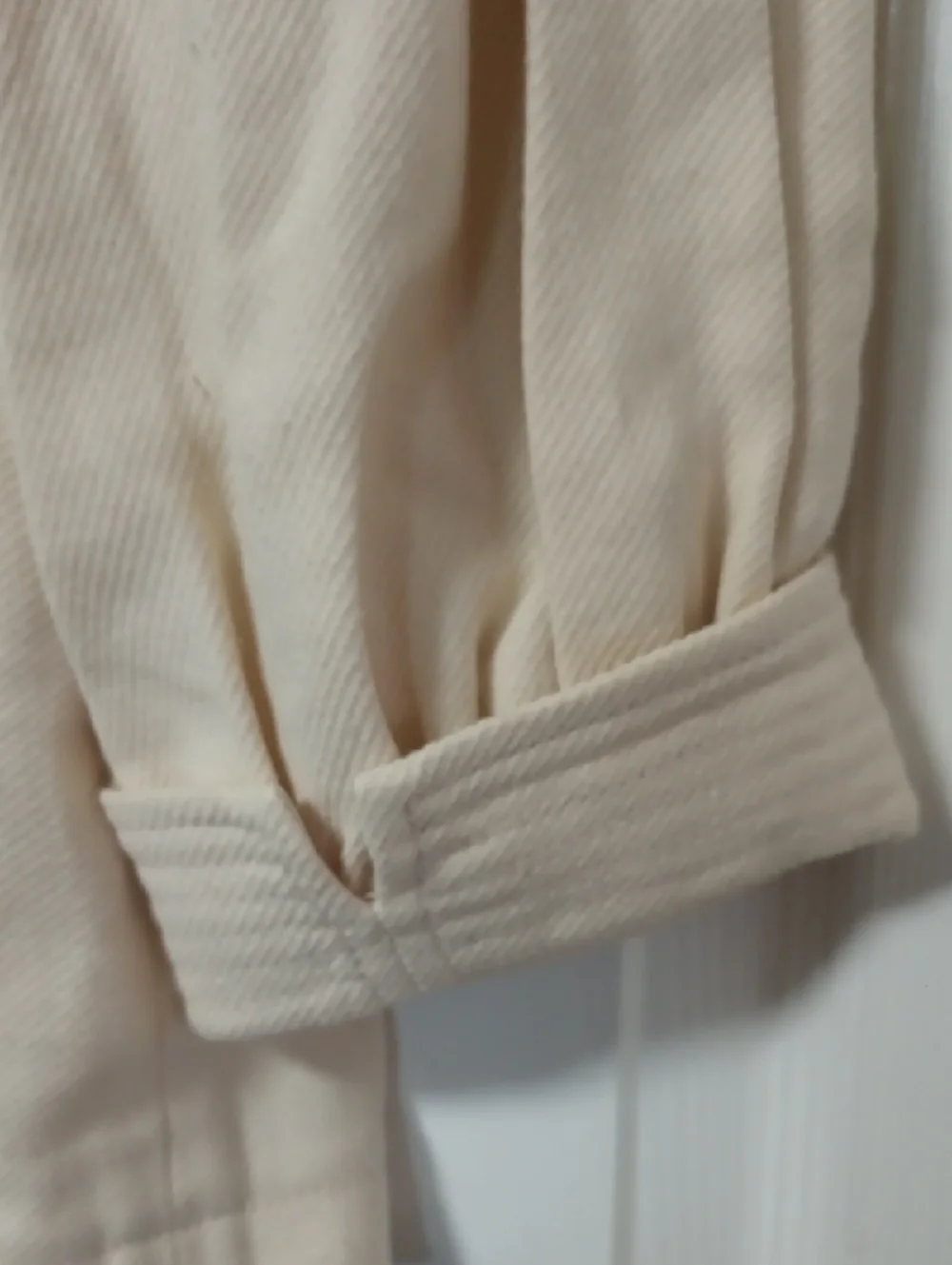kate spade Luxe Twill Belted Utility Trench Jacket
